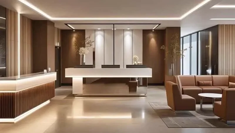 Hotel interior bespoke furniture