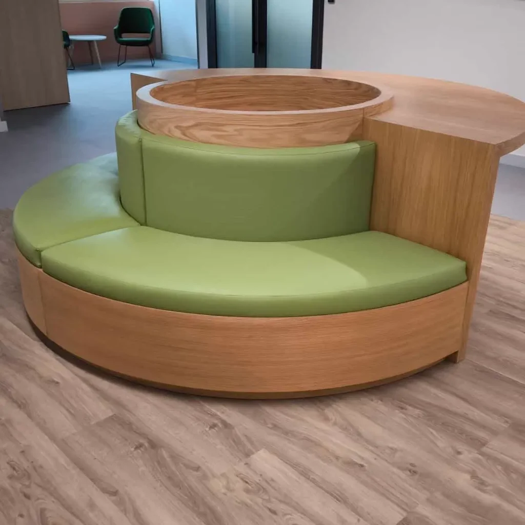 TaskUs HeliUs bespoke furniture