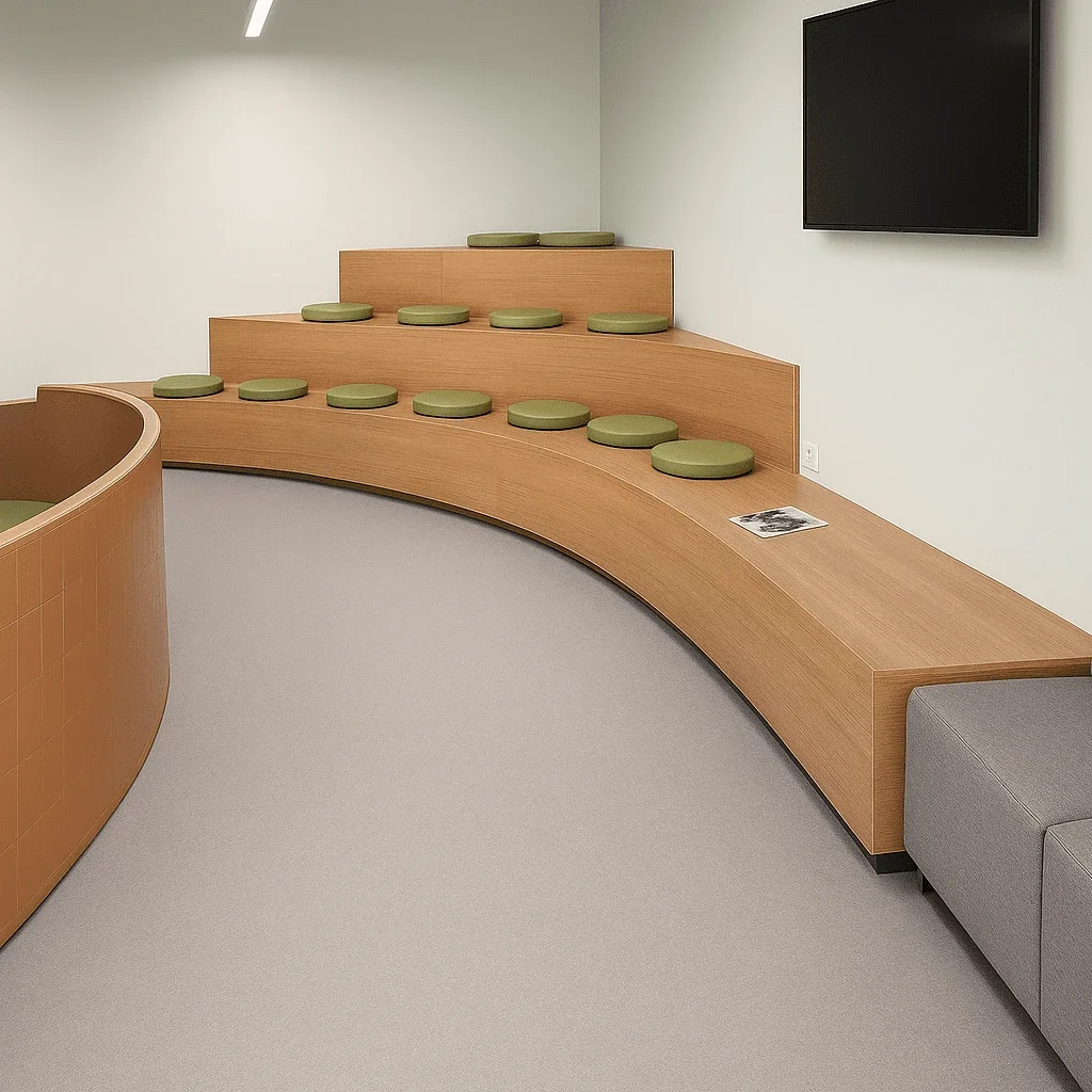 TaskUs HeliUs bespoke furniture