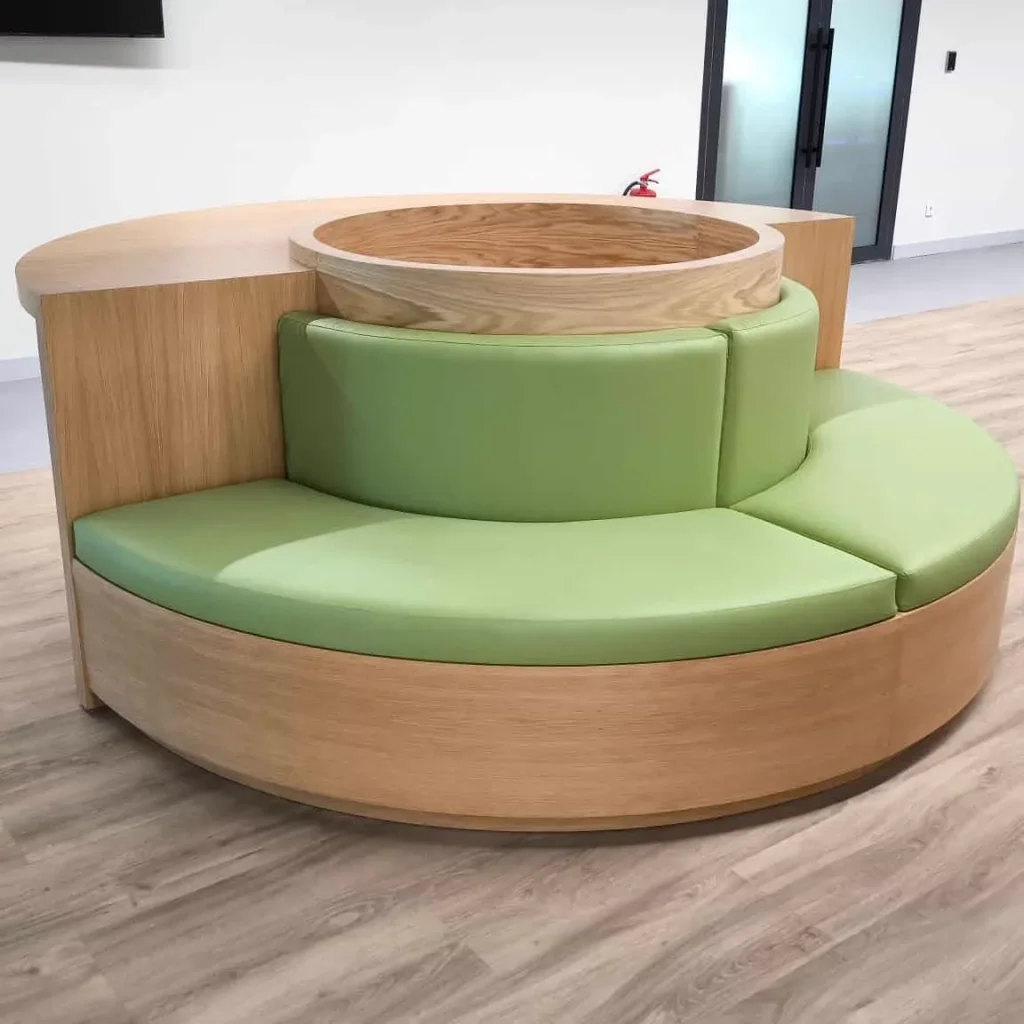 TaskUs HeliUs bespoke furniture